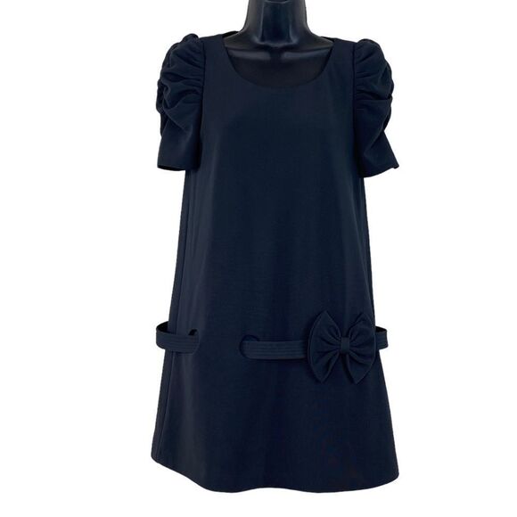Shopping Bag Atelier Production Creation Bow Mini Dress Korean 66 US Sz XS - Picture 2 of 12